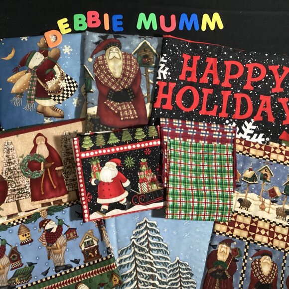 Debbie Mumm Holiday fabrics - Picture 1 of 7